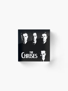 The Chrises Acrylic Block