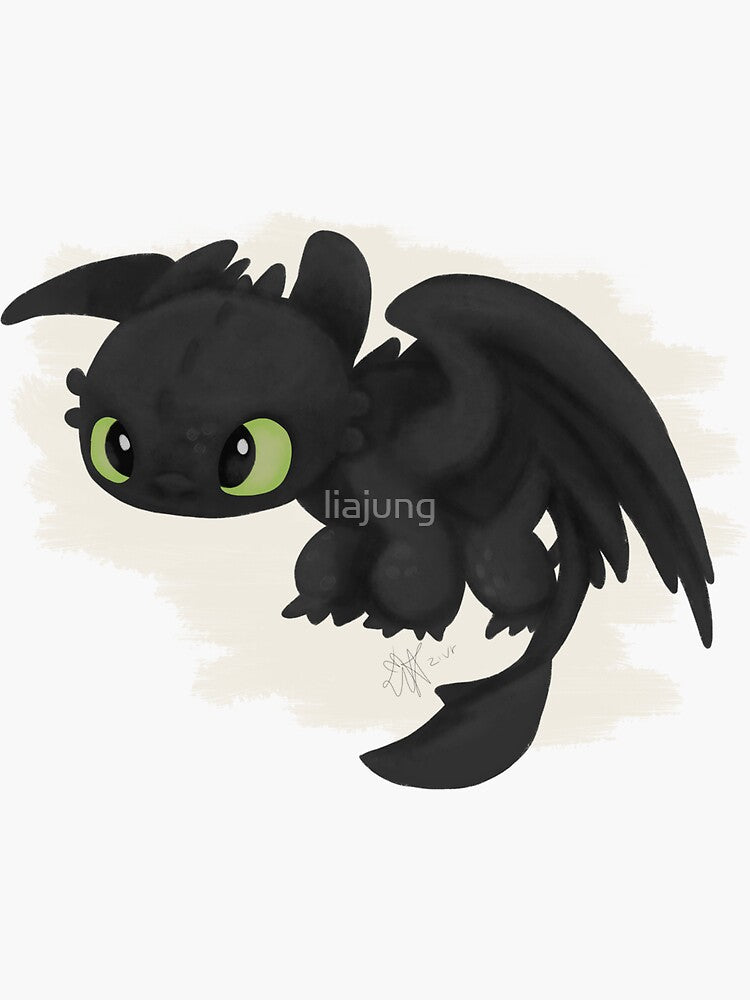 Toothless Sticker