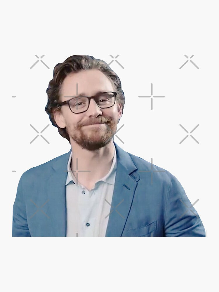 tom hiddleston Sticker