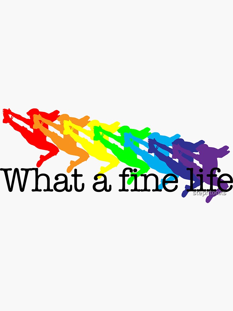 Newsies - Rainbow Sticker