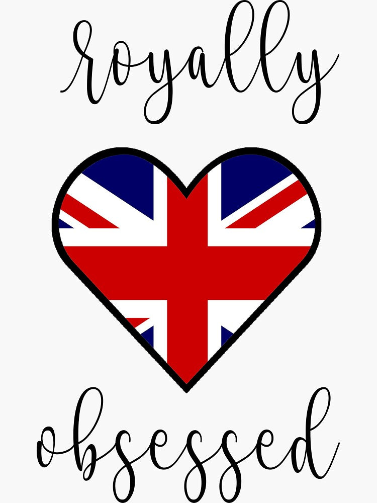 Royally Obsessed Sticker