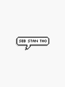 Sebastian Stan Sticker