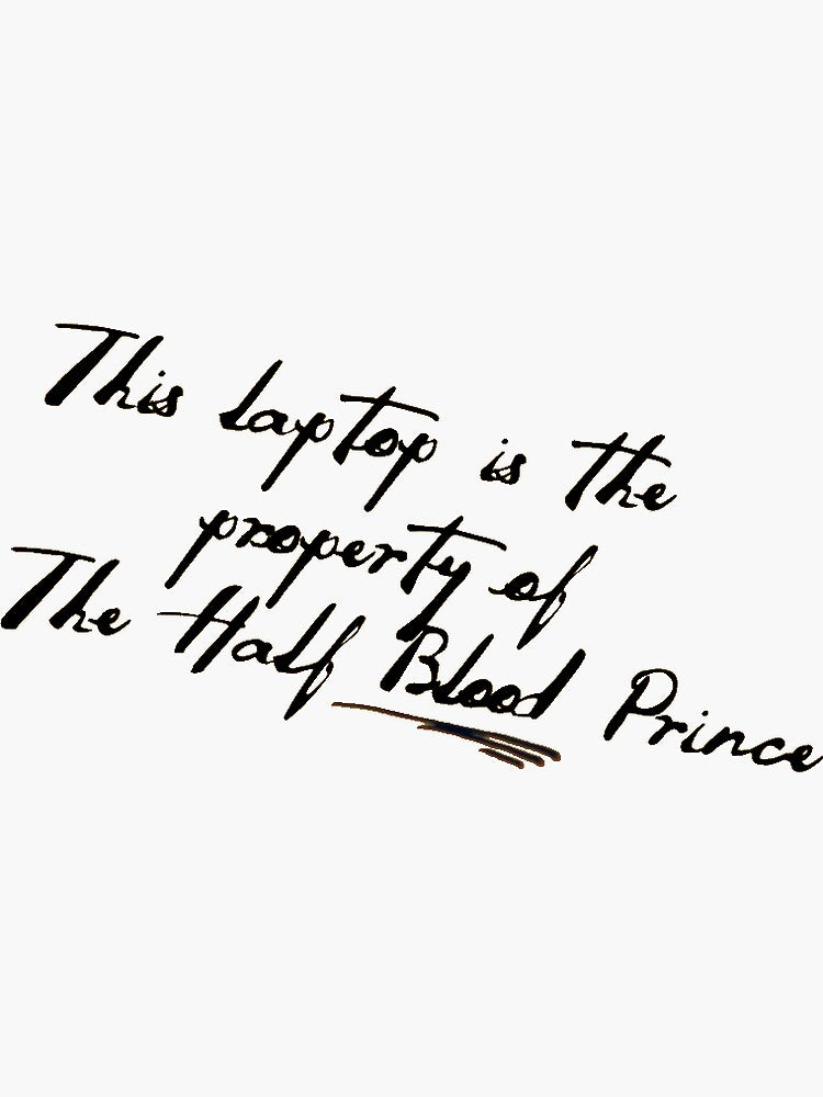 Laptop Property Sticker