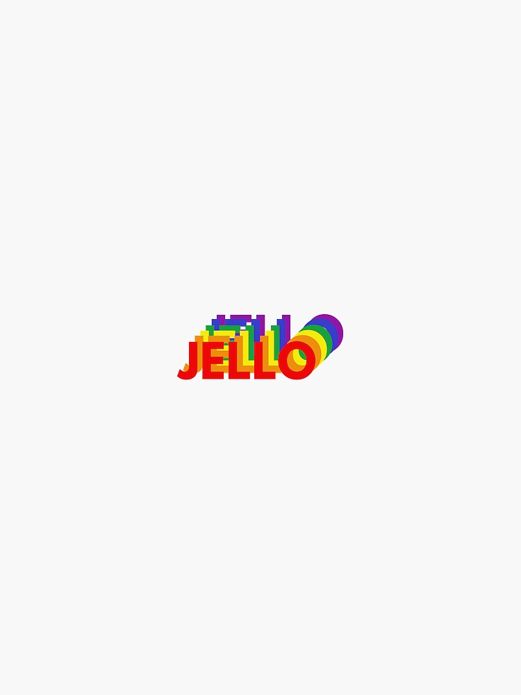 Jello Sticker