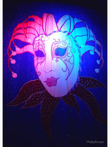 Jester Mask Sticker