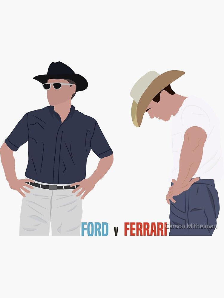 Ford V Ferrari Sticker