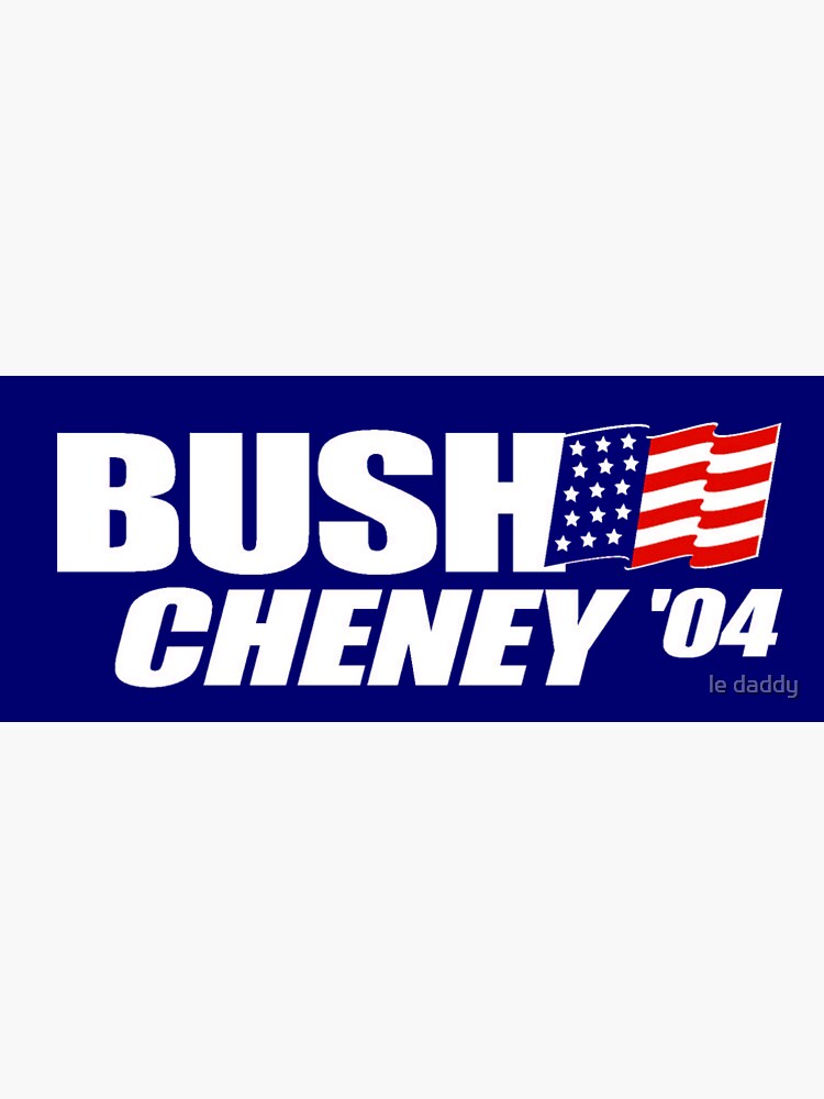 Bush Cheney 04 Sticker