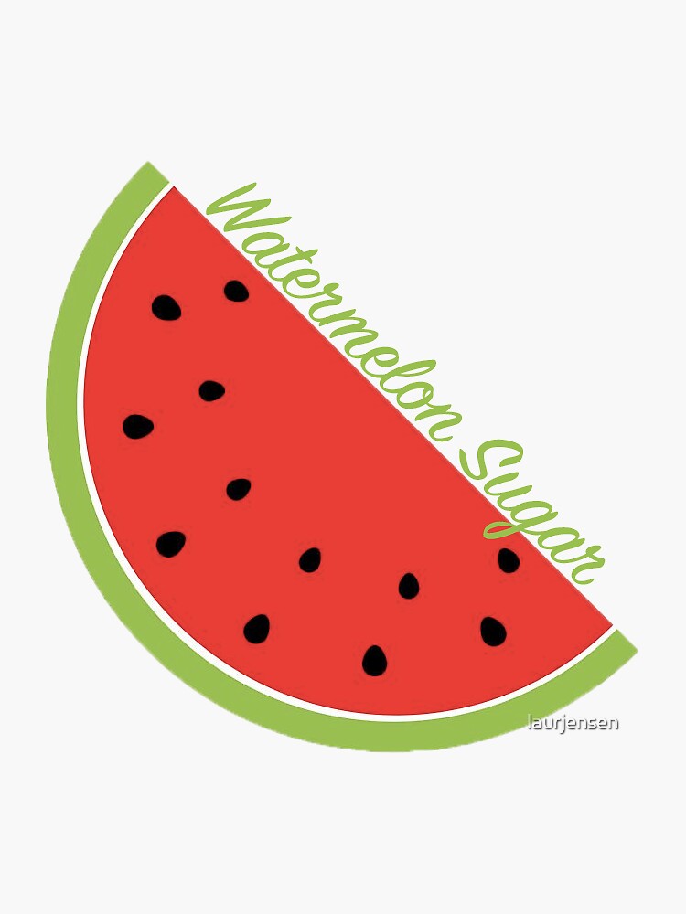Harry Styles Watermelon Sugar Design Sticker