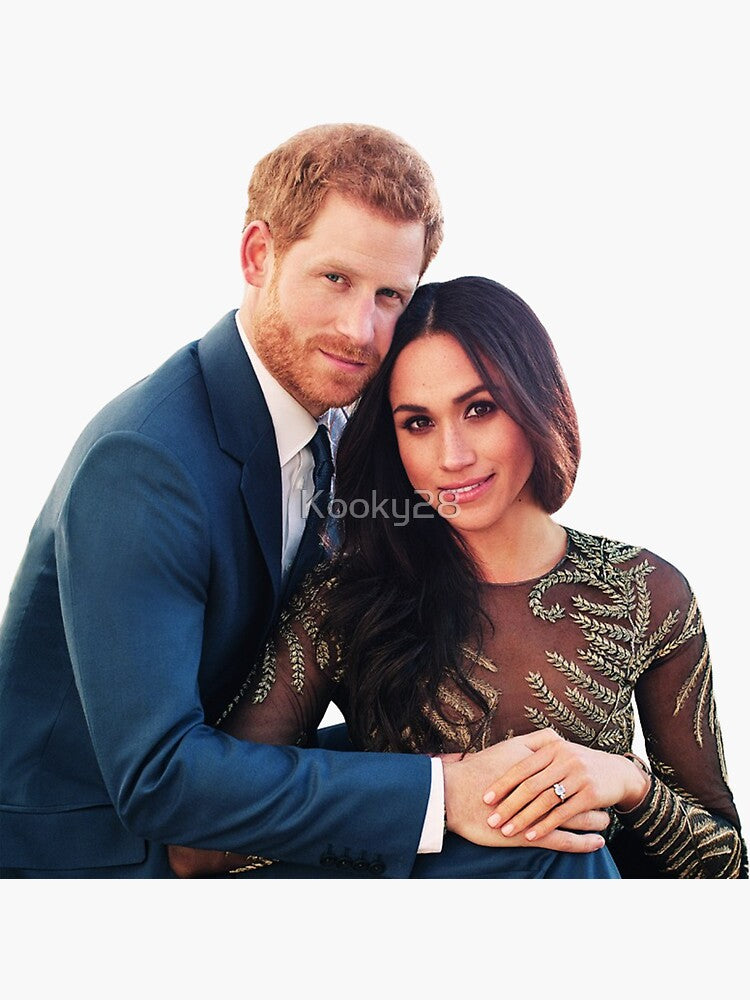 Harry and Meghan  Sticker