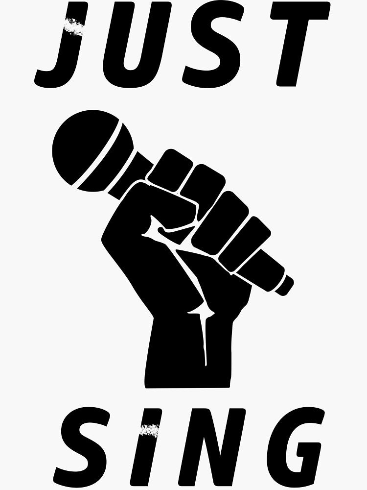 Just Sing - Revolution Sticker