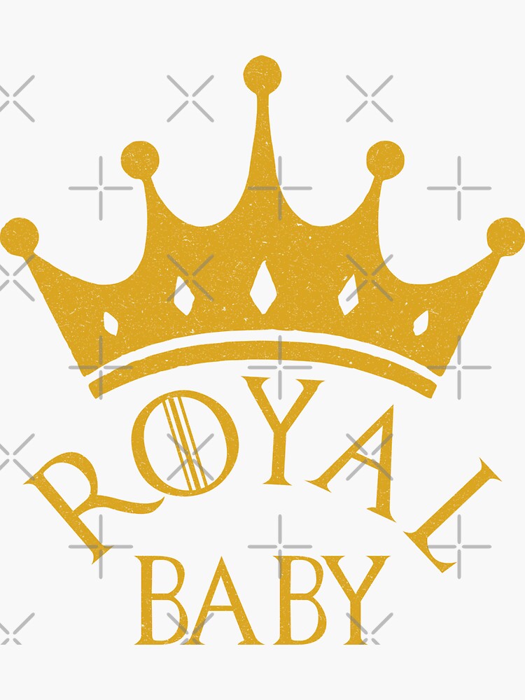 ROYAL BABY Onesie, Kids Shirt Sticker