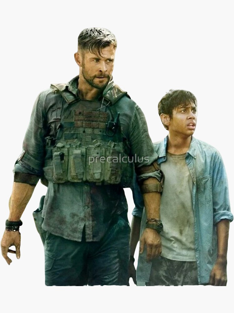 extraction movie Sticker