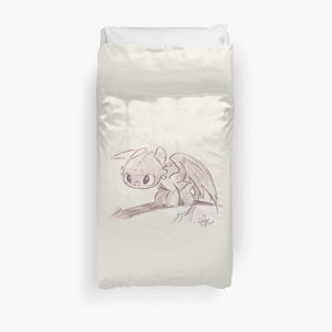 Cutie Toothless Duvet Cover