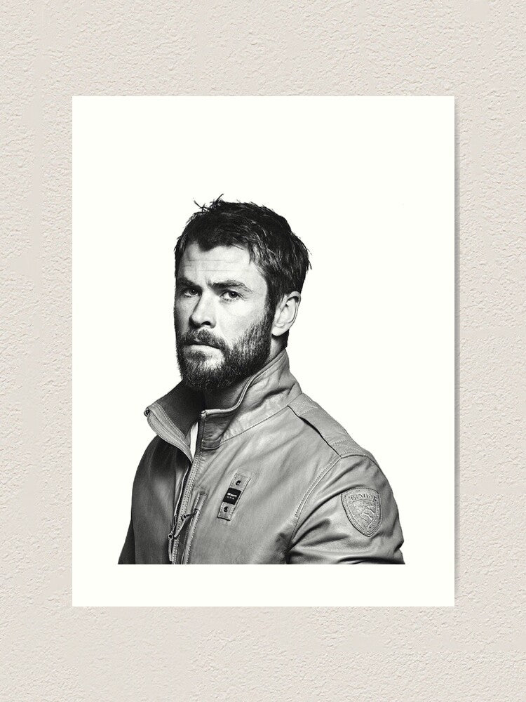 Chris Hemsworth Art Print
