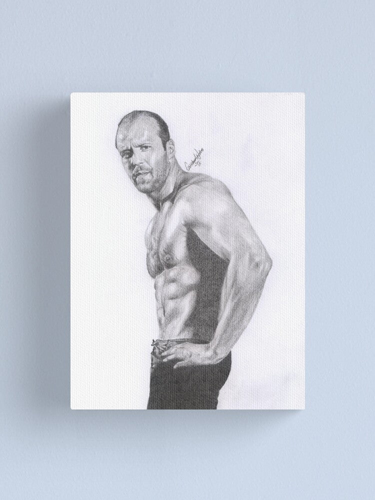 Jason Statham Canvas Print