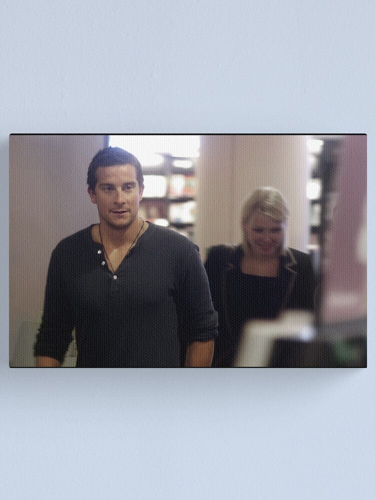 A Bear Named Grylls Canvas Print