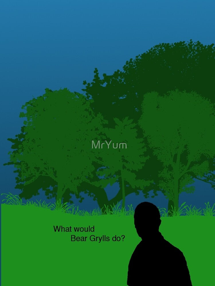 What would Bear Grylls do? iPhone Soft Case