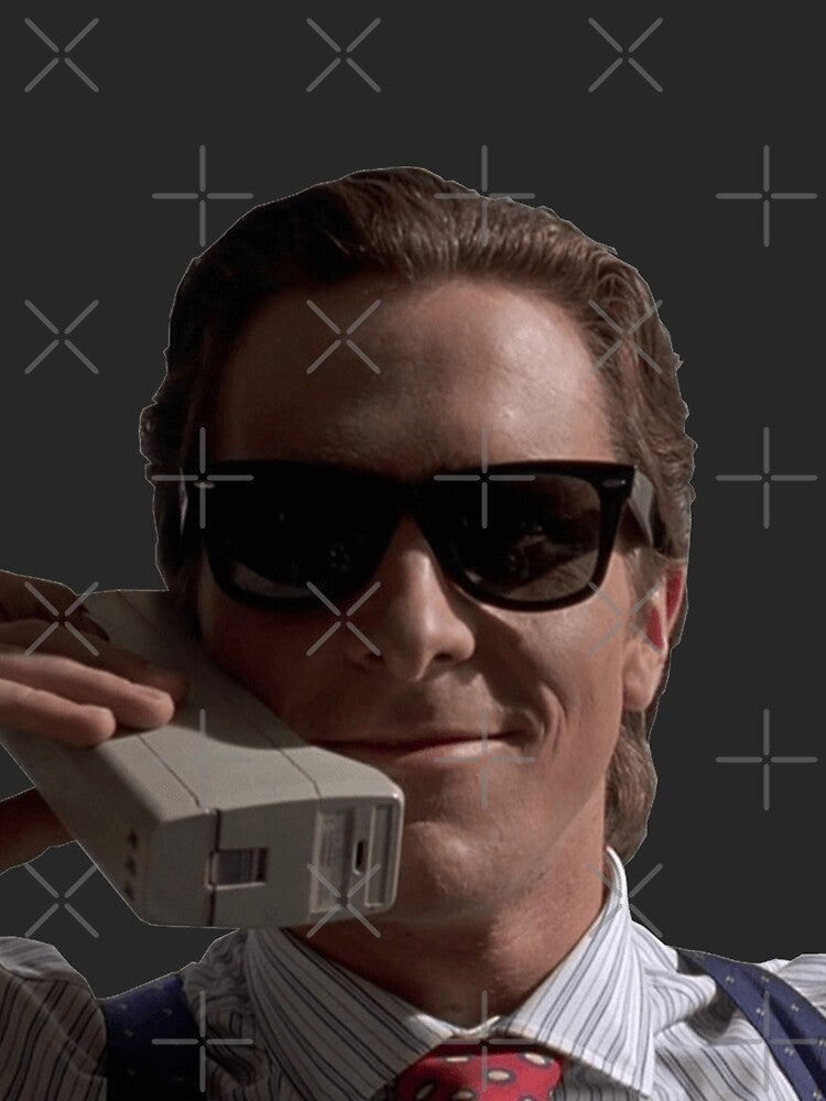 Patrick Bateman on Phone (American Psycho) Graphic T-Shirt