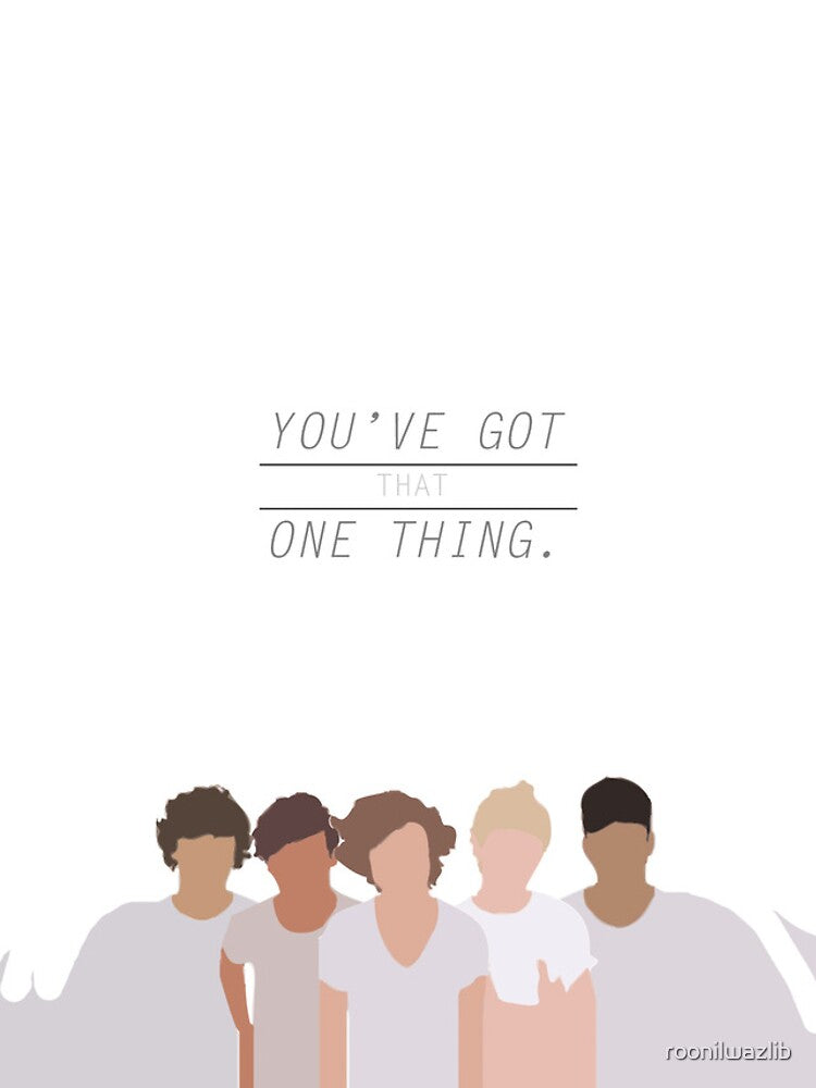 One Thing iPhone Soft Case