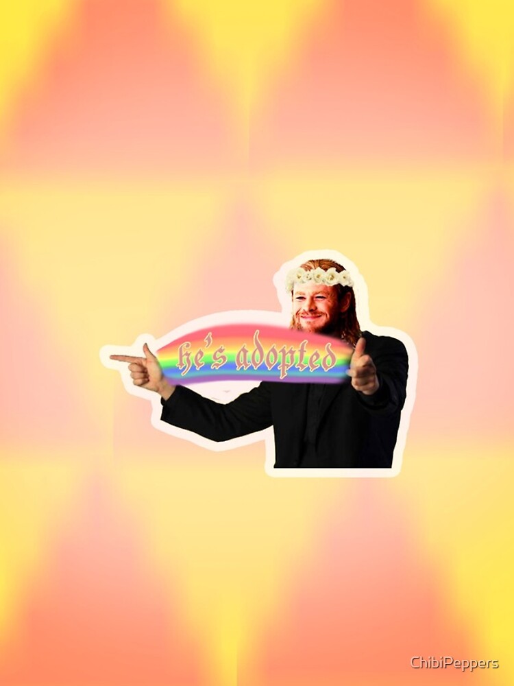 He's adopted! iPhone Soft Case