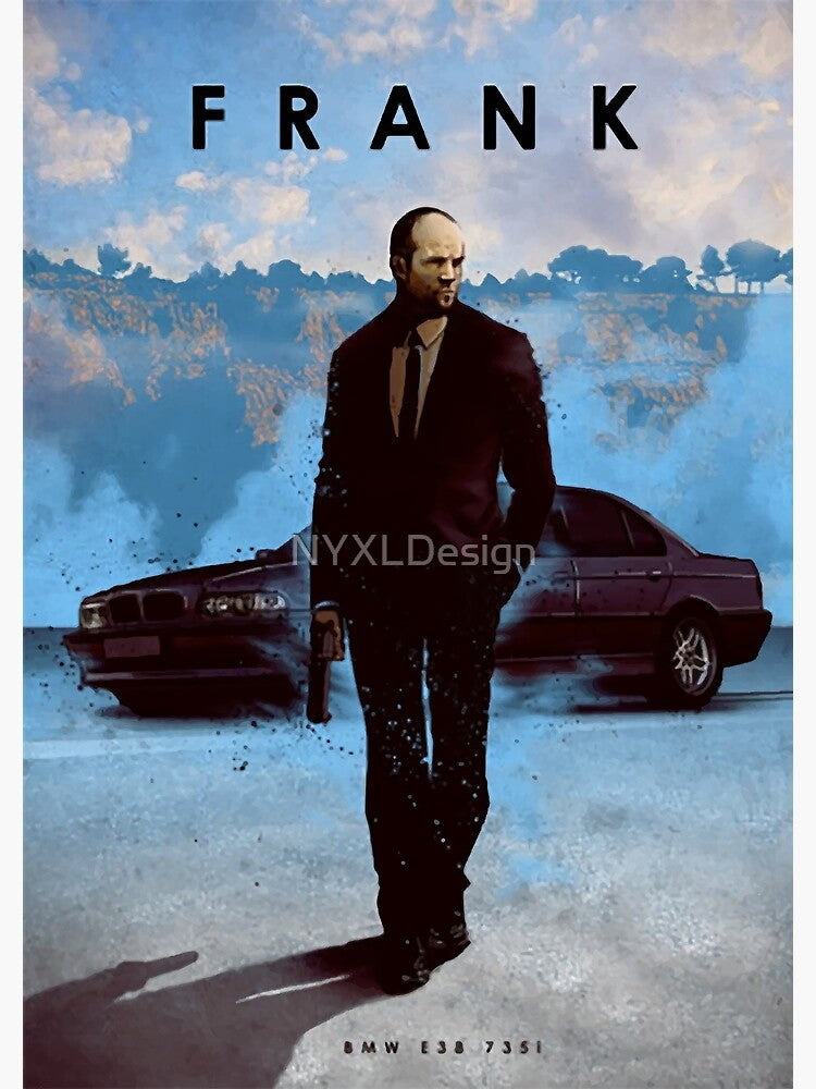 Franck Martin - BMW E38 7351 - Automobile Legends Poster