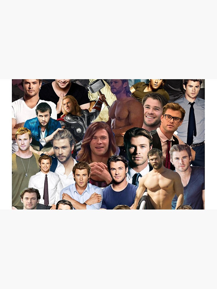 Chris Hemsworth Collage  Classic Mug