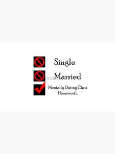 Mentally Dating Chris Hemsworth Classic Mug