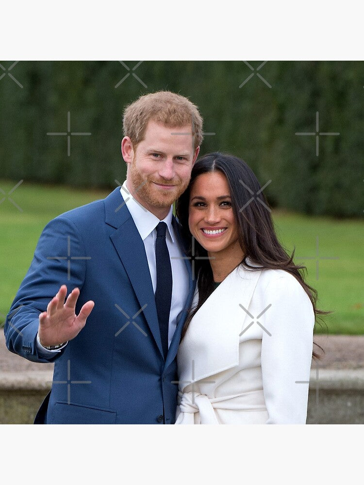 HRH Prince Harry and Meghan Markle Royal Wedding at Windsor Castle Pro Photo Throw Pillow