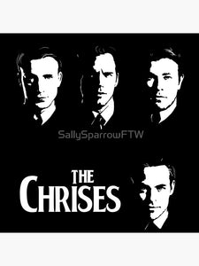 The Chrises Acrylic Block