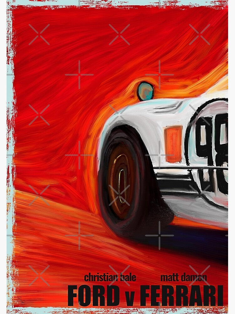 Ford v Ferrari Poster