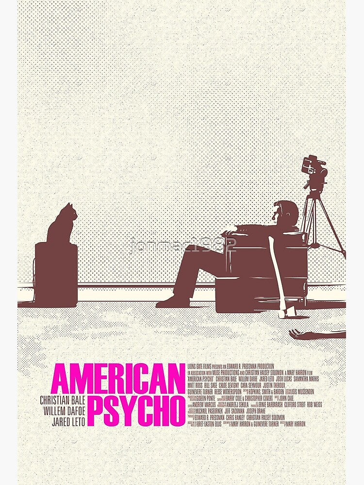 Reservations At Dorsia Poster