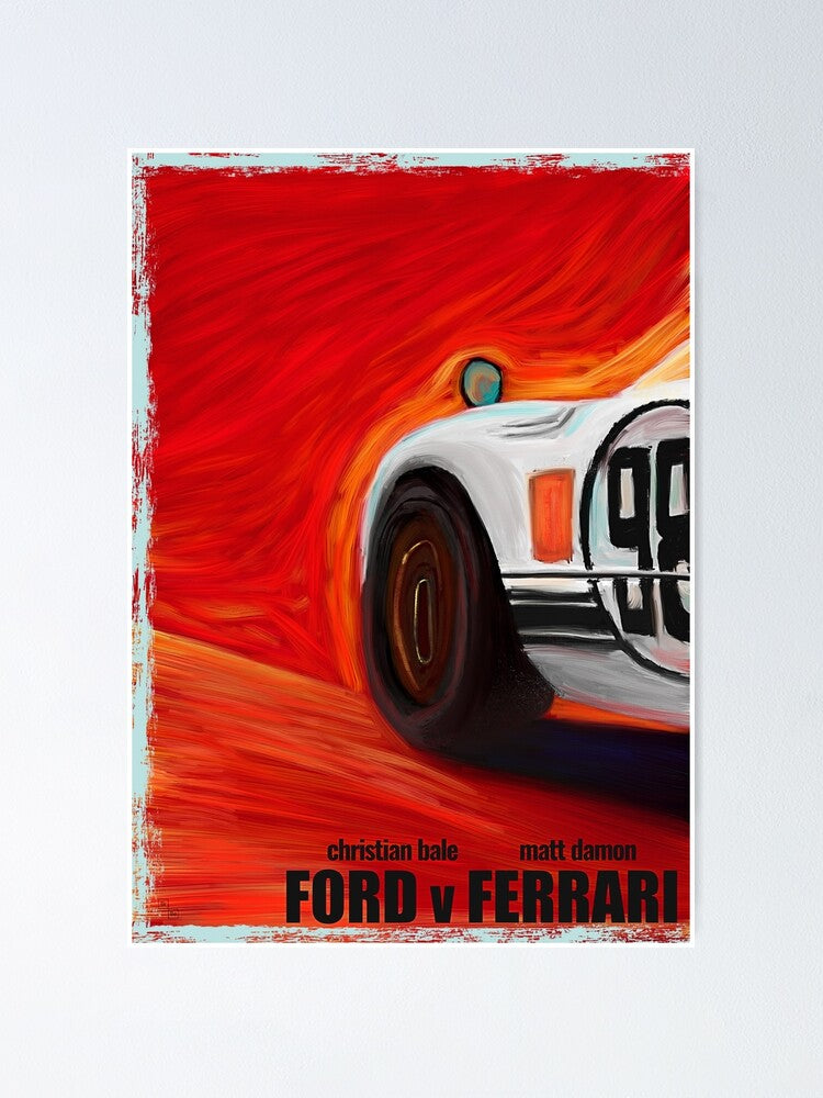 Ford v Ferrari Poster