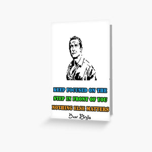 Bear Grylls Greeting Card