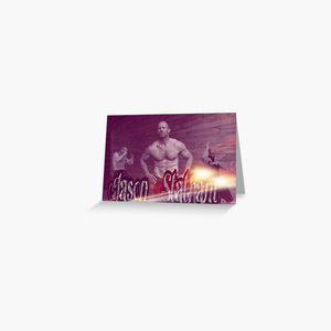 Jason Statham Greeting Card