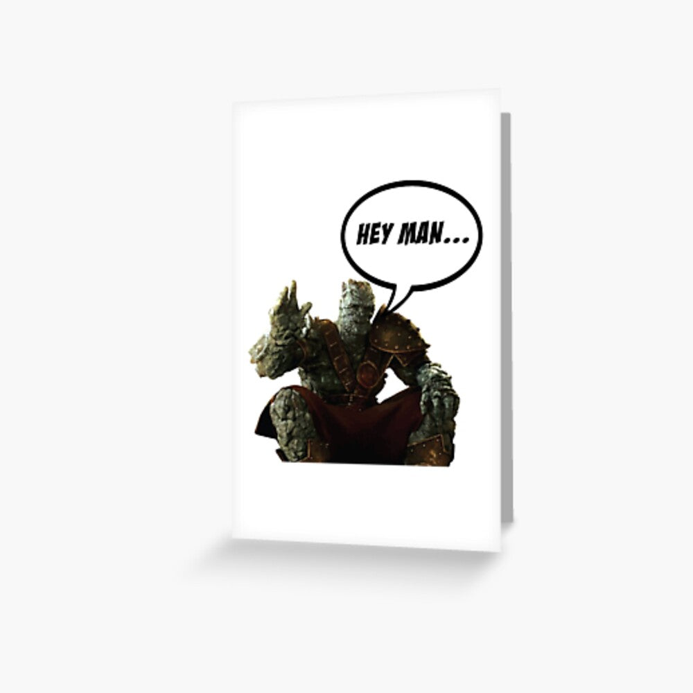 Korg, Hey man... Greeting Card