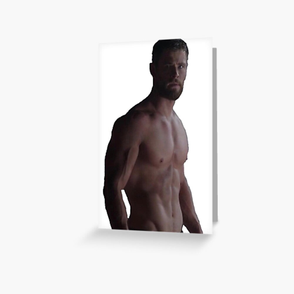 chris hemsworth Greeting Card