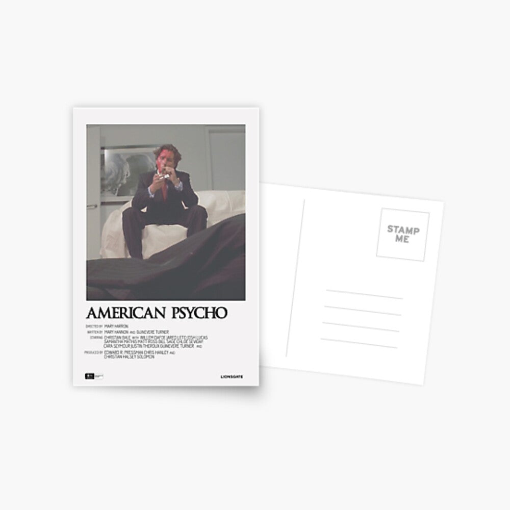 American Psycho Movie Poster Postcard