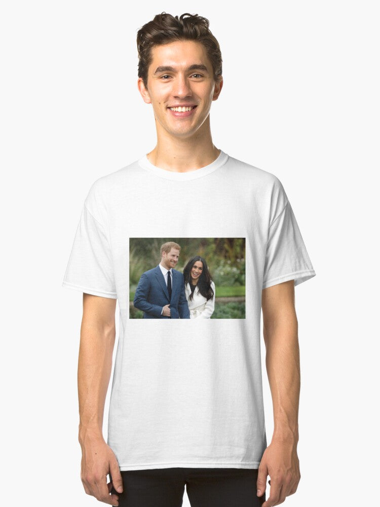 Prince Harry and Meghan Markle Royal Wedding 2018 Classic T-Shirt