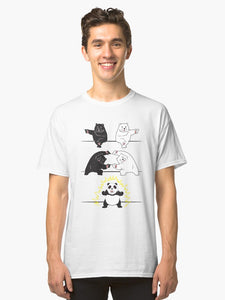 Panda bear fusion Classic T-Shirt