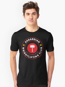 Asgardian Weightlifting Club Slim Fit T-Shirt