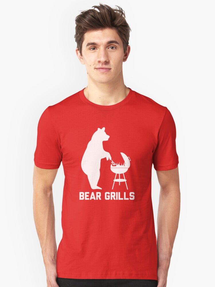 Bear Grills Pun Slim Fit T-Shirt