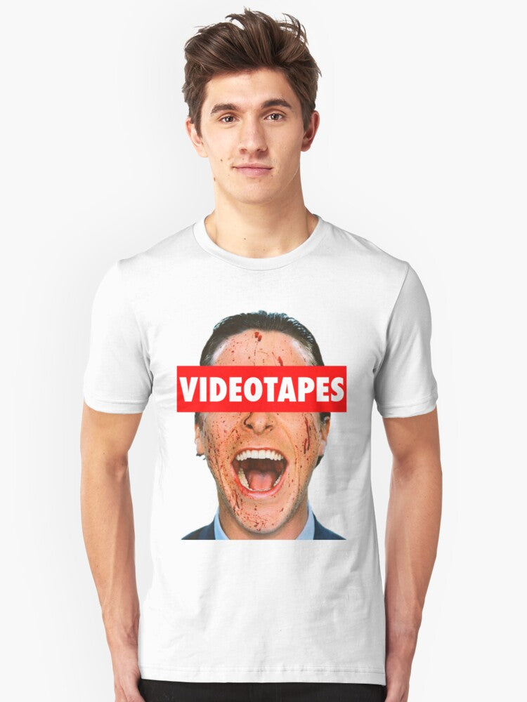 Videotapes American Psycho Slim Fit T-Shirt