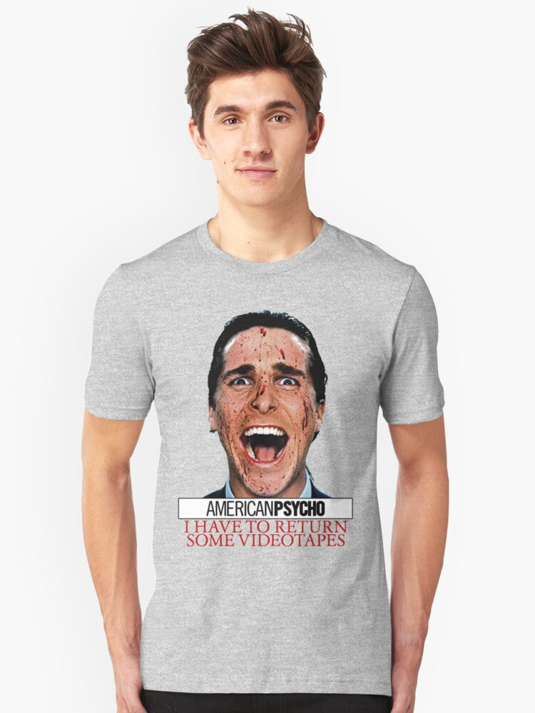 American Psycho - Patrick Bateman - Christian Bale Slim Fit T-Shirt