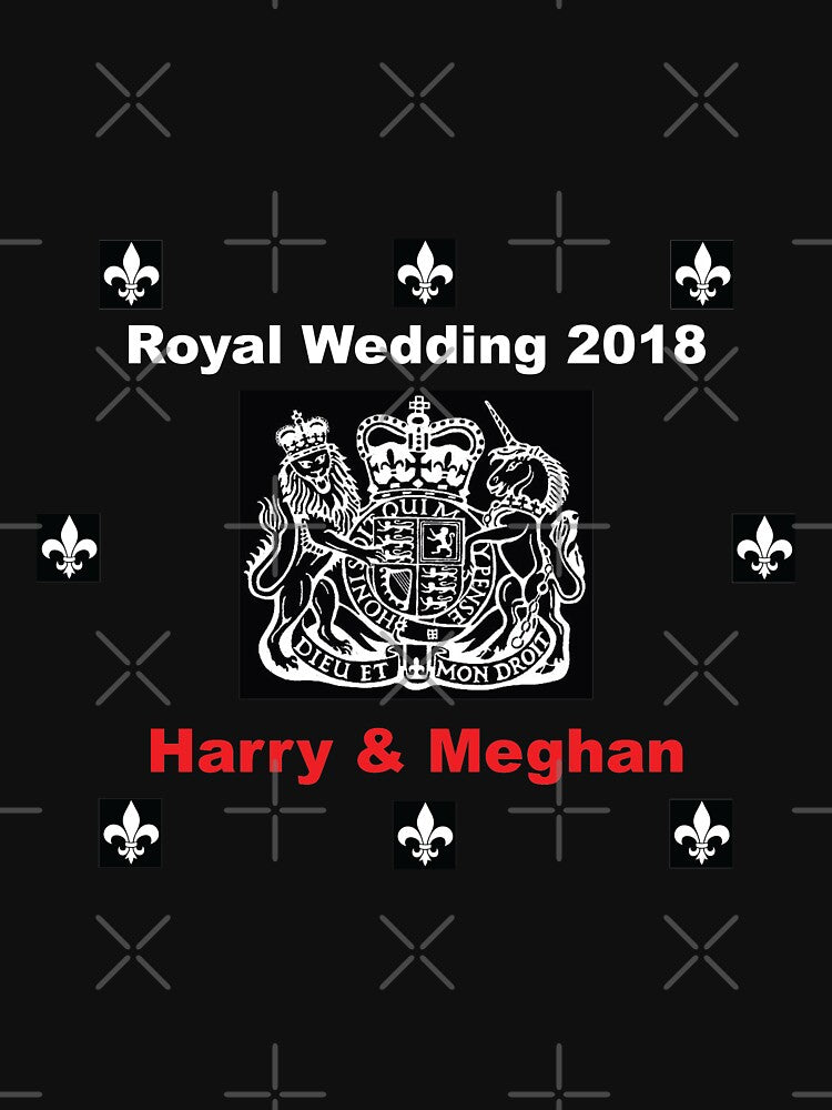 Royal Wedding Harry And Meghan - British Royal Wedding Shirt - British Royal Wedding t shirt - Harry and Meghan 2018 Shirt -  Harry and Meghan Royal Marriage Slim Fit T-Shirt