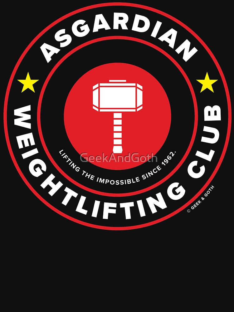 Asgardian Weightlifting Club Slim Fit T-Shirt