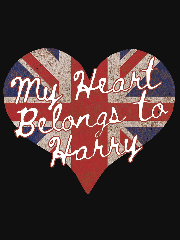 My Heart Belongs to Prince Harry Slim Fit T-Shirt