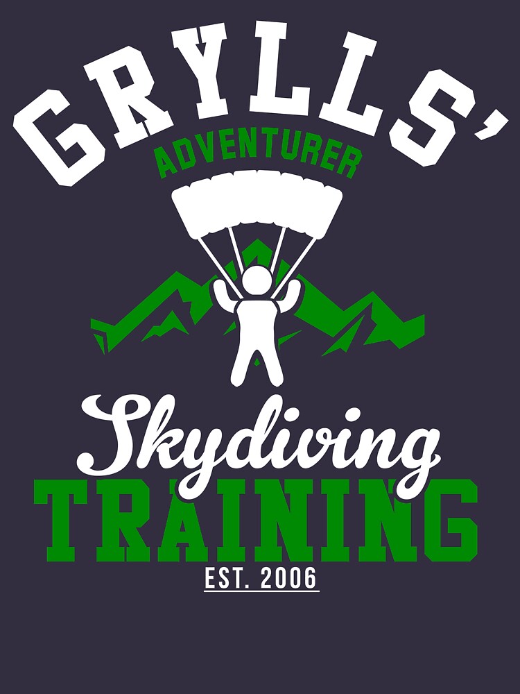 Bear Grylls Adventurer Skydiving Training Slim Fit T-Shirt