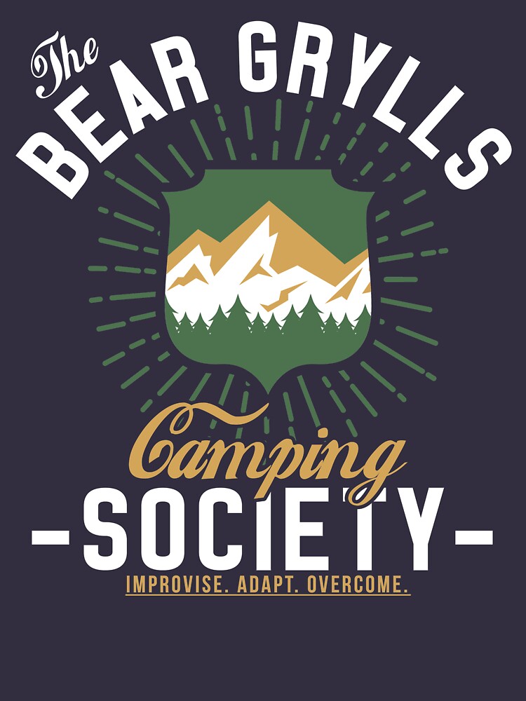 The Bear Grylls Camping Society Slim Fit T-Shirt