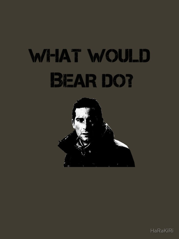 What would Bear do? Slim Fit T-Shirt