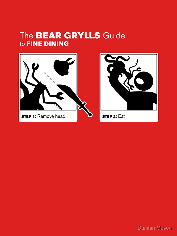 Man vs Lunch Slim Fit T-Shirt